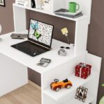 Γραφείο λευκό Ventisei 104 5x55x120cm μελαμίνη ed7849 - Image 5