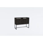 Μπουφέ Zermio ανθρακί χρώμα μελαμίνη 90x34x70cm ed7927 - Image 3
