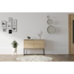 Μπουφέ Zermio Sapphire χρώμα μελαμίνη 90x34x70cm ed7928