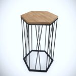 Βοηθητικό τραπέζι Cita Kafkas Oak 40x35x62cm ed7943 - Image 3