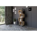 Βιβλιοθήκη Rabant Sapphire μελαμίνη 44x29x140εκ ed8024