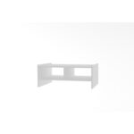 Τραπέζι σαλονιού Pera άσπρο μελαμίνη 90x50x35εκ ed8076 - Image 3