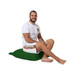 Μαξιλάρι Pouf 70x70 πράσινο ed8095 - Image 3