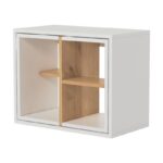 Set 3 τεμάχια τραπεζάκια Press μελαμίνη άσπρη 62x49x34cm ed8096 - Image 4