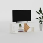 Έπιπλο τηλεόρασης Intens 101 8x26x40cm μελαμίνη ed8179 - Image 4