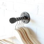 Κρεμάστρα Boru γκρι μέταλλο 15x8x8εκ ed8214