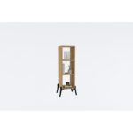 Βιβλιοθήκη Gordes Sapphire μελαμίνη 30x30x101εκ ed8217 - Image 4