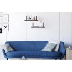 Ραφιέρα τοίχου Lama ανθρακί μελαμίνη 40x15cm ed8560