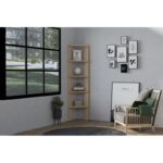 Βιβλιοθήκη Goreme δρυς μελαμίνη 45x30x160εκ ed8594