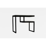 Τραπέζι σαλονιού Wengen ανθρακί μελαμίνη 60x40x52εκ ed8615 - Image 3