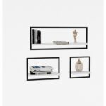 Ραφιέρα Yeso άσπρο μελαμίνη 80x20x30εκ ed8623 - Image 2