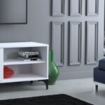 ΄΄Έπιπλο τηλεόρασης Revival άσπρο 150x42x54cm μελαμίνη ed9105 - Image 4