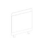 Καθρέφτης Mocha 71x84cm μελαμίνη ed9192 - Image 3