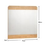 Καθρέφτης Mocha 71x84cm μελαμίνη ed9192 - Image 2