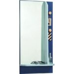 Καθρέφτης Trio με ράφι 80x39cm μελαμίνη ed9193 - Image 3