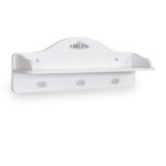 Ραφιέρα Romantic άσπρο μελαμίνη 75x22x29εκ ed9196 - Image 3