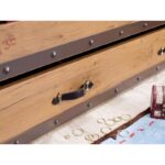 Κρεβάτι Pirate pull out καφέ μελαμίνη 95x24x193εκ ed9227 - Image 5