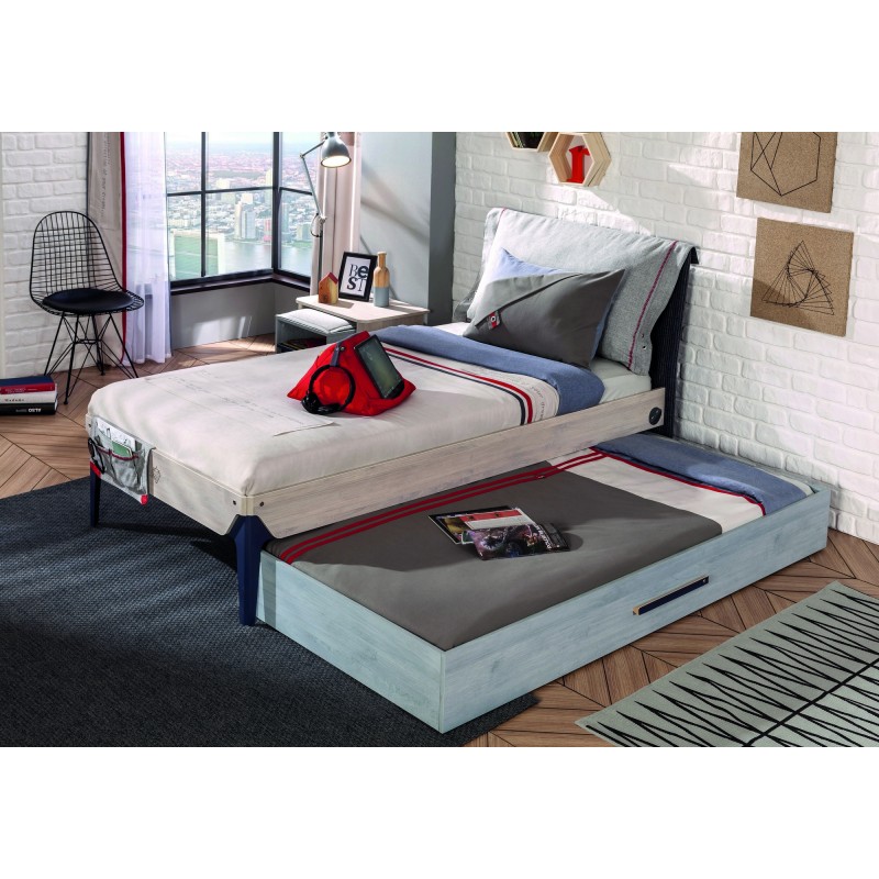 9229_0-800x800 Κρεβάτι Trio 96X24x194cm μελαμίνη multicolor ed9229 - Image 1