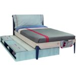 Κρεβάτι Trio 90X190 μελαμίνη multicolor ed9284 - Image 4