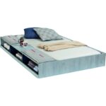 Κρεβάτι Trio 90X190 μελαμίνη multicolor ed9284 - Image 3