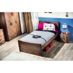 Κρεβάτι Pirata 125x100x206cm μελαμίνη ed9294