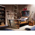Κρεβάτι Pirata Ship 105x241x183cm μελαμίνη ed9331 - Image 4