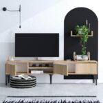 Έπιπλο τηλεόρασης Vesta 180x30x50cm μελαμίνη ed9466 - Image 4