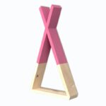 Ραφιέρα Raf καρυδί ροζ ξύλο 25x6x42εκ ed9472 - Image 3