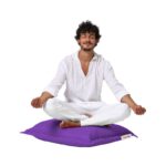 Μαξιλάρι Pouf 70x70 μωβ ed9506 - Image 5