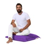 Μαξιλάρι Pouf 70x70 μωβ ed9506 - Image 4