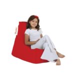 Πουφ Bingo Kids αδιάβροχο ύφασμα κόκκινο 40x25cm ed9512 - Image 4