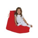 Πουφ Bingo Kids αδιάβροχο ύφασμα κόκκινο 40x25cm ed9512 - Image 2