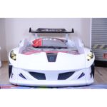 Κρεβάτι αυτοκινήτου Speedy άσπρο μελαμίνη 130x235x60εκ ed955 - Image 3