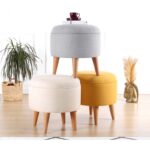 Σκαμπώ Mai κίτρινο 40x42cm ed9560 - Image 2