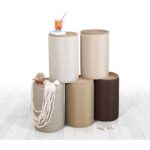 Σκαμπώ Amichi χρυσό 52x31cm ed9590 - Image 2