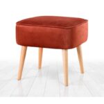 Σκαμπώ Mai κεραμιδί 45x43cm ed9607