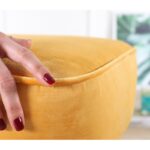 Σκαμπώ Mai κίτρινο 45x43cm ed9610 - Image 4