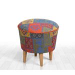 Σκαμπώ Rug multicolor 42x42cm ed9617 - Image 3