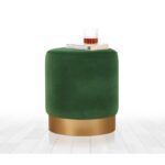 Σκαμπώ Memfis πράσινο 45x40cm ed9632