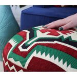 Σκαμπώ Meli Multicolor 42x46cm ed9646 - Image 2