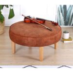 Σκαμπώ Square πορτοκαλί 80x41cm ed9670 - Image 3