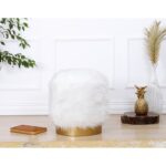 Σκαμπώ Lovet λευκό 45x40cm ed9672 - Image 5