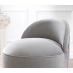 Σκαμπώ Dover γκρι 50x45cm ed9680 - Image 3